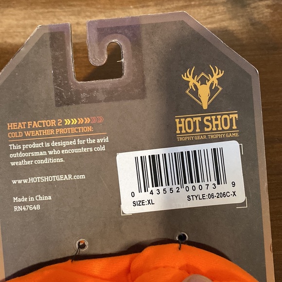 Hot Shot Defender Thinsulate Gloves XL Waterproof NWT - Picture 4 of 7